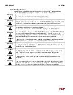 Preview for 6 page of TCi MSD0480A000 Installation, Operation And Maintenance Manual