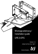 Предварительный просмотр 1 страницы TCi UPG Installation Manual