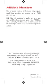 Preview for 10 page of TCL 20XE Quick Start Manual