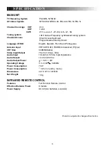 Preview for 6 page of TCL 21E12 Service Manual