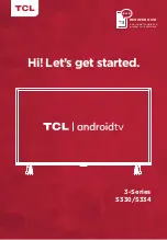 Предварительный просмотр 1 страницы TCL 3 Series Let'S Get Started