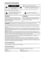 Preview for 2 page of TCL 32D2700 User Manual