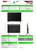 Preview for 7 page of TCL 32D2930 Service Manual