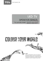 TCL 40S4800FS Operation Manual предпросмотр