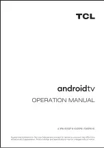 TCL 43P615 Operation Manual preview