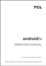 TCL 43P725 Operation Manual preview