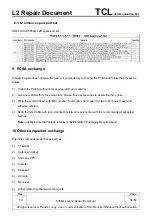 Предварительный просмотр 54 страницы TCL 5056O Repair Document