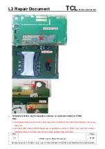 Предварительный просмотр 57 страницы TCL 5056O Repair Document