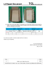 Предварительный просмотр 60 страницы TCL 5056O Repair Document