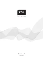 TCL 55DP608 User Manual preview