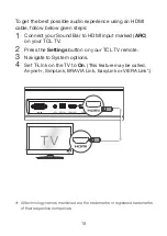 Предварительный просмотр 19 страницы TCL 6110 Series User Manual