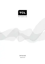 Preview for 1 page of TCL 75C635K User Manual