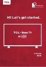 TCL 75R635 Manual предпросмотр