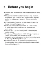 Preview for 4 page of TCL 8111 Series User Manual