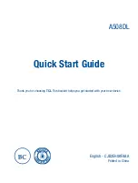 TCL A508DL Quick Start Manual preview