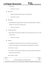 Preview for 13 page of TCL ALCATEL 6070K Repair Document