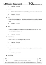 Preview for 16 page of TCL ALCATEL 6070K Repair Document