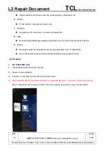 Предварительный просмотр 10 страницы TCL Alcatel 8085 Repair Document