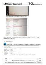 Предварительный просмотр 32 страницы TCL Alcatel 8085 Repair Document