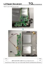 Предварительный просмотр 42 страницы TCL Alcatel 8085 Repair Document