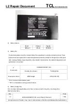 Preview for 13 page of TCL Alcatel 9030G Repair Document