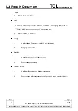 Preview for 13 page of TCL Alcatel A570BL Repair Document