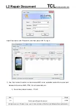 Preview for 22 page of TCL Alcatel FLASH2 PLUS Repair Document