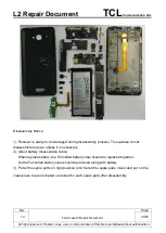 Preview for 34 page of TCL Alcatel FLASH2 PLUS Repair Document