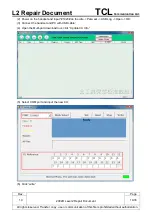 Preview for 14 page of TCL Alcatel MARATHON Repair Document