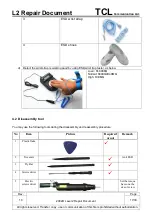 Preview for 17 page of TCL Alcatel MARATHON Repair Document