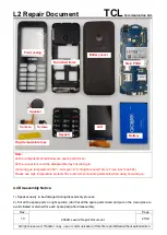 Preview for 25 page of TCL Alcatel MARATHON Repair Document