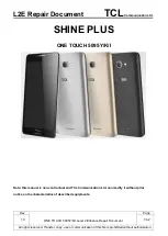 TCL Alcatel ONE TOUCH 5095I Repair Document preview