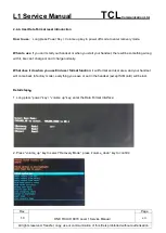 Предварительный просмотр 8 страницы TCL Alcatel Pixi3-8 WiFi Service Manual