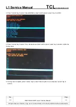 Предварительный просмотр 9 страницы TCL Alcatel Pixi3-8 WiFi Service Manual