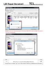 Предварительный просмотр 20 страницы TCL Alcatel Pixi4-3.5 3G Repair Document