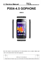 Preview for 1 page of TCL Alcatel Pixi4-4.5 TF Service Manual