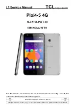 Preview for 1 page of TCL Alcatel Pixi4-5 4G Service Manual