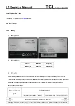 Preview for 13 page of TCL Alcatel Pixi4-5 4G Service Manual