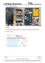 Preview for 42 page of TCL Alcatel VFD 900 Repair Document