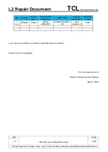 Preview for 74 page of TCL Alcatel VFD 900 Repair Document