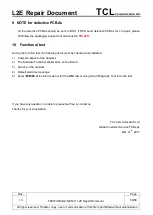 Preview for 58 page of TCL ELSA6 5085A Repair Document