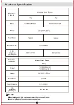 Preview for 4 page of TCL FC060BW2510GR Owner'S Manual