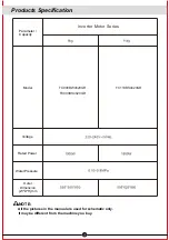 Preview for 5 page of TCL FC060BW2510GR Owner'S Manual