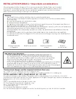 Предварительный просмотр 5 страницы TCL H8W25WQ User Manual