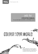 TCL H9510FDS series Opration Manual preview