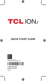 TCL IONz Quick Start Manual preview