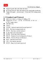 Preview for 2 page of TCL IP phone User Manual