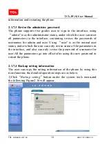 Preview for 16 page of TCL IP phone User Manual