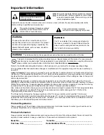 Preview for 2 page of TCL L32HDF11TA User Manual