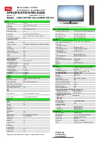 Preview for 6 page of TCL L39D3320 Service Manual